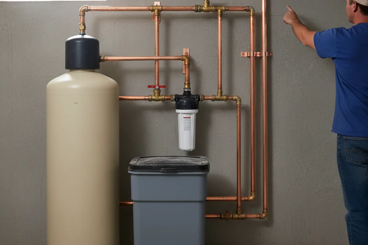 Whole-house water treatment system installed in Grand Prairie